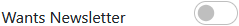 Wants Newsletter